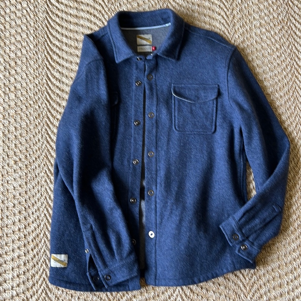 Tracksmith.  New England Overshirt.  Size Medium.